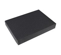 HMF 1451-60 Mousse prédécoupée, cube de mousse, 440 x 315 mm, garniture de valise, Tabletop, hauteur: 60 mm