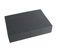 HMF 1451-90 Mousse prédécoupée, cube de mousse, 440 x 315 mm, garniture de valise, Tabletop, hauteur: 90 mm