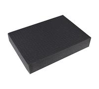 HMF 1458-90 Mousse prédécoupée, cube de mousse, 345 x 275 mm, garniture de valise, Tabletop, hauteur: 90 mm