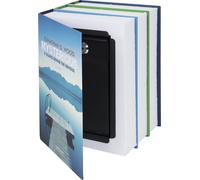 HMF 4312202 Coffre-fort à livres XL, boîte à livres, cache-argent, compartiment secret, 22 x 13 x 15 cm