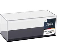 HMF 46802 Vitrine acrylique pour modèles réduits de voitures, figurines, 27 x 12 x 11 cm