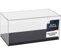 HMF 46803 Vitrine acrylique pour modèles réduits de voitures, figurines, 30 x 15 x 14 cm