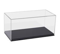 HMF 46803 Vitrine en Acrylique pour Voitures Miniatures, Figurines | 30 x 15 x 14 cm | Transparent