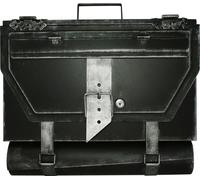 HMF 501 Boîte aux lettres Porte-documents Antique 99, 25 x 40 x 8 cm, argenté