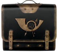HMF 511Boîte aux lettres Ancien cartable avec cor postal PH3, 40 x 40 x 9 cm, or