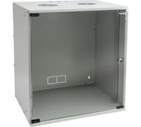 HMF 65712-07 Armoire serveur 19 pouces, 12 UH, armoire réseau, 51 x 40 x 58 cm, gris clair