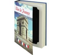 HMF 80925 Coffre-fort à livres Caisse à monnaie avec pages en papier, 23 x 15 x 4 cm, France