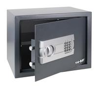 HMF Coffre-fort de sécurité pour la maison, l’hôtel ou le bureau, coffre-fort de meuble avec serrure à combinaison pour documents DIN A4 | 38 x 30 x 30 cm | Anthracite