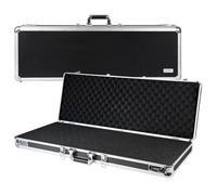 HMF Mallette Armes Longues en Aluminium, etuis Rigide pour Fusil verrouillable avec Mousse prédécoupée