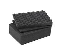 HMF ODR100 Garniture de Valise avec Mousse prédécoupée pour valises Photo Outdoor | Set de 3 pièces | 24 x 18 cm
