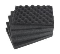 HMF ODR100 Garnitures de valise avec mousse prédécoupée pour valises photo Outdoor, set, 21,5 x 15 cm