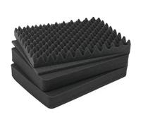 HMF ODR100 Garnitures de valise avec mousse prédécoupée pour valises photo Outdoor, set de 4, 37,5 x 27 cm