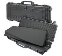 HMF Outdoor Mallette pour Armes Longues ODK200, Mallette pour Fusil étanche IP67 avec Mousse prédécoupée | 113 x 41 x 15,5 cm | Noir