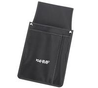 HMF Sacoche de Serveur, Holster pour Portefeuille de Serveur | 14 x 26 x 5,5 cm | Noir