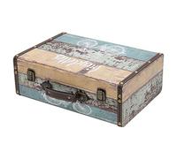 HMF VKO106 Valise en Bois Vintage | 38 x 26 x 13 cm | Grand |Bicyclette comme Décoration