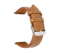 HMFANG 22 Mm 20 Mm 18 Mm Bracelet De Montre À Dégagement Rapide Bracelet De Montre Noir Rouge Marron For Hommes Femmes Compatible Avec Fossile(Brown,22mm)