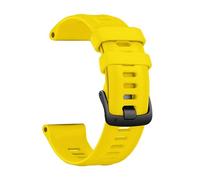 HMFang Bracelet en silicone sport bicolore compatible avec Garmin Forerunner 965 955 Solar 945 935 745 22 mm Bracelet de rechange for bracelet de montre(Yellow,For Forerunner 965)