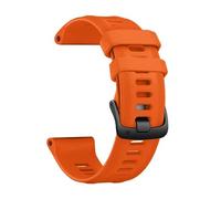HMFang Bracelet en silicone sport bicolore compatible avec Garmin Forerunner 965 955 Solar 945 935 745 22 mm Bracelet de rechange for bracelet de montre(Orange,For Forerunner 745)