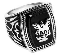 HmgSea Bague de retenue vintage The Vampire Diaries Gilbert Lapis 10