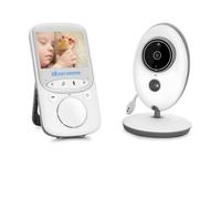 HMILYDYK Moniteur vidéo pour bébé avec écran LCD 2,4 pouces Vision nocturne Caméra de sécurité sans fil 2 voies Capteur de température Nanny Gardez votre famille en sécurité