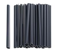 Hmkesoteric 50 Pcs Rail de Serrage pour Brise-Vue, 19 x 1,5 cm Clips de Fixation pour Protection Visuelle, Bandes de Brise-Vue pour clôture à Double Fil, clôture de Jardin