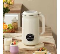 HmLotd Machine à Lait de soja Intelligente, Mini Grain cassant, 1 l, Grande capacité, Temps de réservation de 12 Heures, Son Lumineux et Faible Bruit, Nettoyage Automatique à Un Bouton, adapté