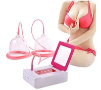 HMLSYZX Masseur électrique de Sein, Tasse De Massage De Poitrine Électrique pour Les Femmes pour la Croissance des Seins et Anti-affaissement, Massage électrique par Ventouses