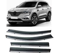 HMLTD 4 Pcs Déflecteurs latéraux pour Renault Koleos 2017 2018 2019 2020 2021, Avant ArrièRe FenêTre Latérale Pare Pluie Pare Soleil Sortie FuméE Pare-Vent