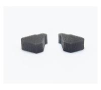 HMLZSJ Kit de Joint éponge for Tambour et développeur de Toner R-icoh MP 7502, Aficio 2075, 2060, 1060, 1075, MP 7500, 7502, 8000, 8001, 9002(10 Triangle Seal)