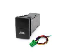 HMNMXQ Interrupteur Vitre Électrique pour Suzuki pour Jimny 2019-2021 À Double eux Antibrouillard Radar Projecteurs Électriques Bouton Verrouillage Différentiel(Spotlights)