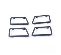 HMNMXQ Poignée Porte Intérieure Voiture pour VW pour Santana 2000 3000 pour Benekar Gauche Droite Intérieur Porte Noir Gris Poignée Cadre(4pcs)
