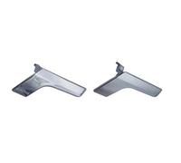 HMNMXQ Voiture Intérieur Poignée Porte Poignées Porte Intérieures Voiture pour Benz W204 GLK Panneau Porte Intérieure Poignée De Porte Garniture Chromée Mate LR