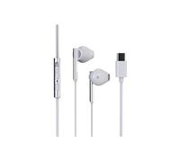 Trevi Casque avec fil HMP 700 C – Appels & Musique – USB Type‑C – Blanc