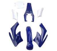 HMParts 2 Pas Mini Croix KDX Orion Carénage Jeu Bleu