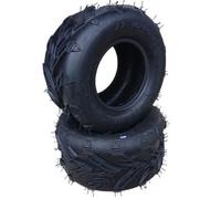 HMParts 2x Pneu 16x8.00-7 16x8-7 Pouces Pour pour Atv Kinderquad Tracteur