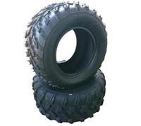 HMParts 2x Pneu 20x10-10 6PR Junkai Atv Quad Tracteur de Pelouse Tondeuse Autoportée Chasse-Neige