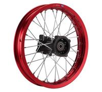 HMParts Jante en aluminium anodisé 14" arrière rouge 15 mm Type 2 Pit Dirt Bike Cross