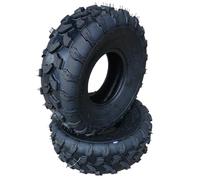 HMParts Pneu 19x7.00-8 (180/80-8) Ensemble (2x) pour Atv Quad Tracteur-Tondeuse avec Siège Charrues à Neige