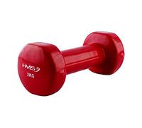 HMS 17-47-004 5907695504675 Haltère en Fonte avec revêtement Vinyle Noir Taille Unique