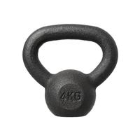 HMS 5907695517774 Kettlebell en Fonte Unisexe Noir Taille Unique