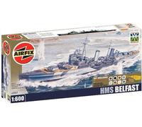 Hms Belfast Battleship 1:600 Plastique Model Kit Airfix