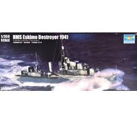 Trumpeter Maquette bateau HMS Eskimo Destroyer 1941 Échelle 1/350 Réf. 05331