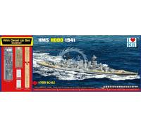 J'adore Kit 65703 - 1:700 Top Grade HMS HOOD 1941 - Neuf