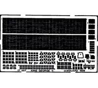 Hms King George V. Für Tamiya Bausatz 77525- 1:700e - Accessories