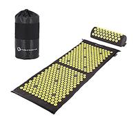 HMS Kit d'acupression Tapis d'acupression Relaxant Tapis d'acupression Coussin d'acupression Sac