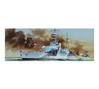 Trumpeter- Navire de Guerre-Moniteur HMS Roberts Maquette, TR05335, Coloris Assortis