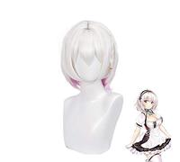 HMS Sirius Cosplay perruque jeu Azur Lane femmes rose blanc résistant à la chaleur synthétique cheveux perruque HMS Sirius