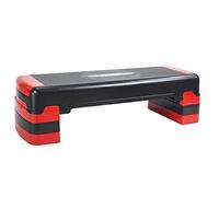 HMS Step Planche de Sport, 3 Niveaux Noir et Rouge as005