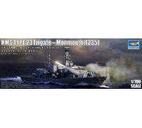Maquette Bateau Hms Type 23 Frigate - Monmouth (f235) Trumpeter 06722 1/700ème M