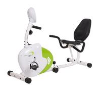 HMS Vélo d'Appartement Semi-Allongé R9259 Semi-Couché Réhabiliatation Readaptation Réeducation, Mixte Adulte, Blanc (Blanc/Vert), Taille unique